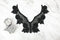 Black Floral Lace Applique